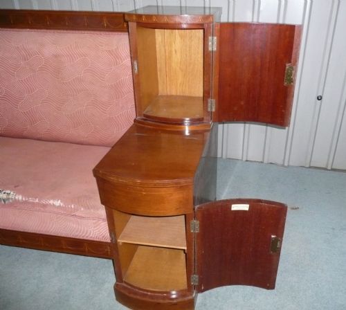 fig 2. Art Deco Odeon Style Settee by Mobelfabrik