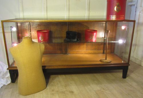 fig 1. Vintage Art Deco Haberdashery Shop Counter, Shop Display