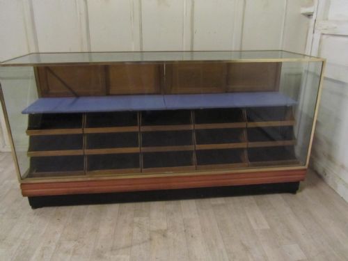 fig 1. Art Deco Haberdashery Shop Counter, Shop Display