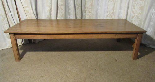 fig 1. Large French Rustic Farmhouse Coffee Table