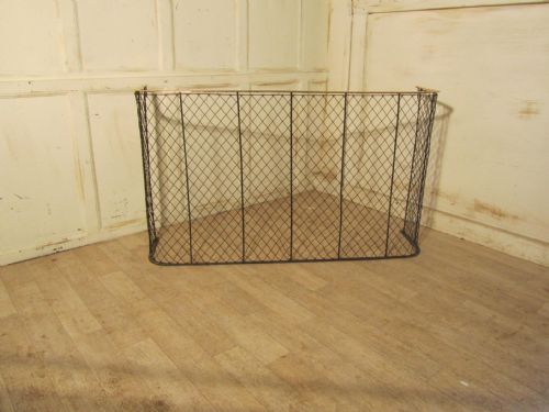 fig 1. A High Victorian Nursery Fire Guard, Brass Fender