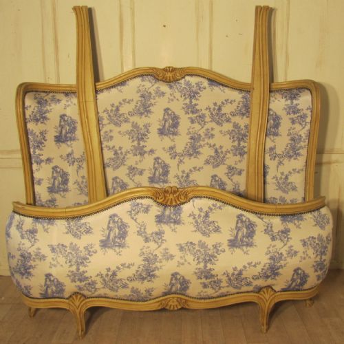 fig 1. 19th C French Corbielle Chateau Double Bed