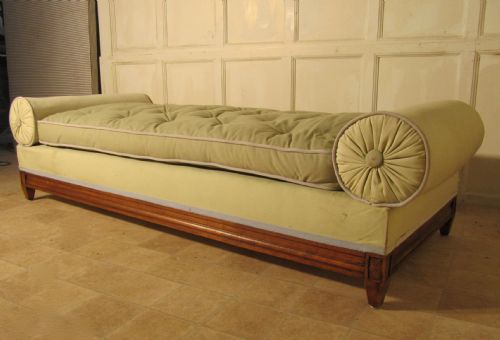 Charming 19th Century French Window Seat or Day Bed