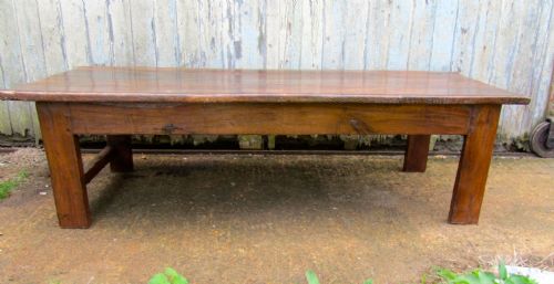fig 2. Very Rustic French Farmhouse Coffee Table
