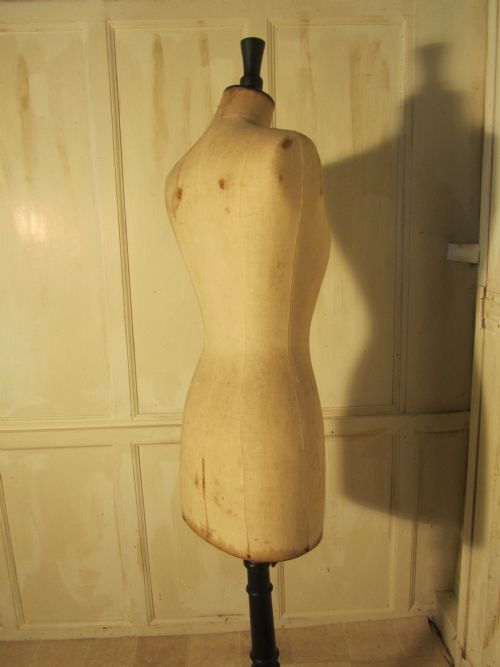 fig 2. A French Vintage Stockman Mannequin or Tailors dummy