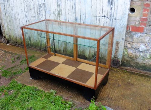 fig 1. Vintage Art Deco Haberdashery Shop Counter, Shop Display