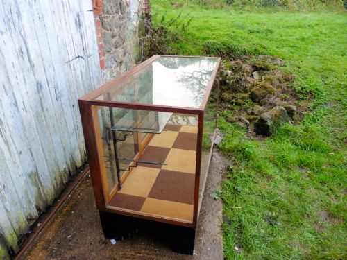 fig 2. Vintage Art Deco Haberdashery Shop Counter, Shop Display