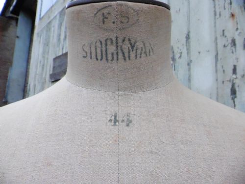 fig 2. A Vintage Stockman Mannequin or Tailors dummy