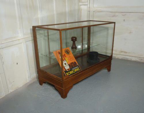 Small Vintage Art Deco Haberdashery Shop Counter, Shop Display