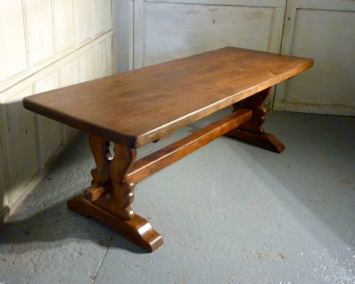 A 19th Century French Oak Refectory Table