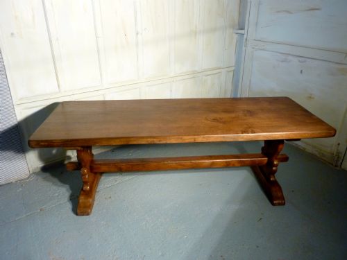 fig 1. A 19th Century French Oak Refectory Table