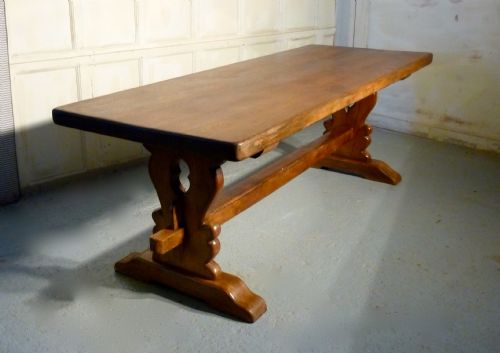fig 3. A 19th Century French Oak Refectory Table