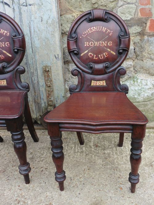 Cheshunt Rowing Club Commemorative Trophy Chair
