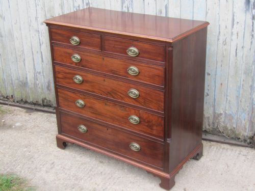 fig 1. Large Georgian Mahogany Chest of Drawers