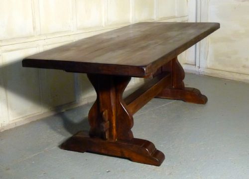 fig 1. French Oak Refectory Table