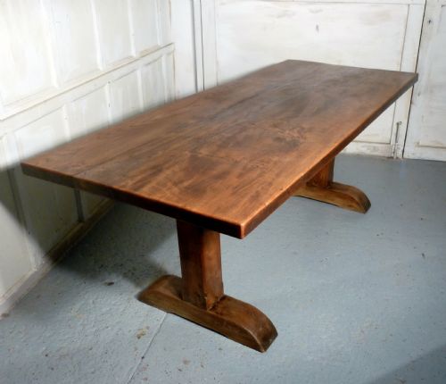 fig 1. 19th Century Country Elm Refectory Table