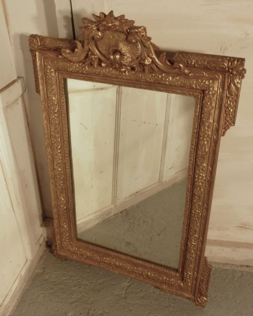 fig 2. French Shabby Gilt Wall Mirror