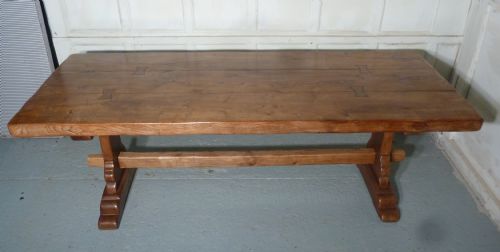 fig 1. French Oak Refectory Table