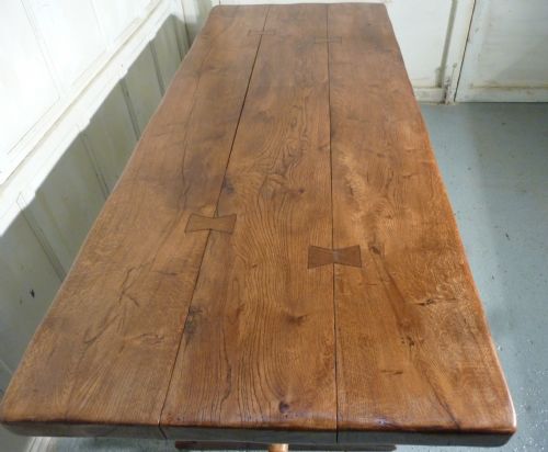 fig 2. French Oak Refectory Table