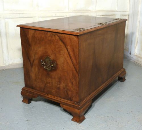 fig 3. A Large Walnut Coffer, Dower Chest