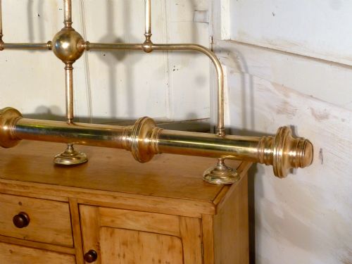 fig 2. 19th Century Large French Brass Snooker Light