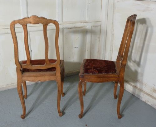 fig 2. Set of 6 French Dining Chairs