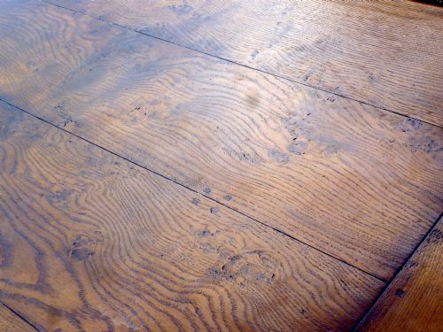 fig 3. 12 ft Long English Country Oak and Elm Table Dining Table, Boardroom Banquet Table