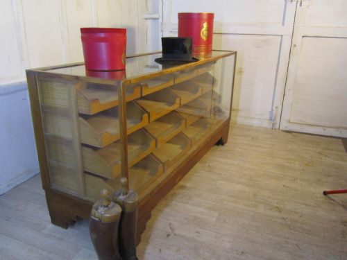 fig 2. Art Deco Haberdashery Shop Counter, Shop Display