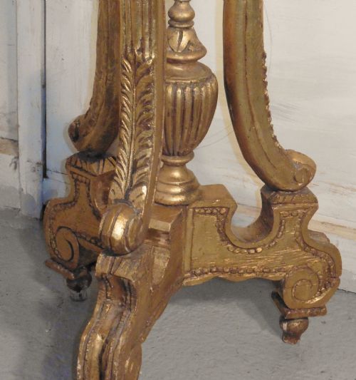 fig 2. A Stunning Pair of Large French Gilt Wood Jardiniere