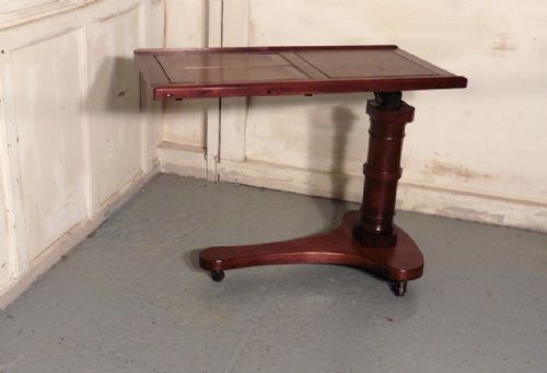 Victorian Mahogany, Reading Stand Over Bed Table, Duet Music Stand