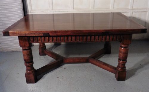 fig 2. A Very Large Ipswich Oak Draw Leaf table