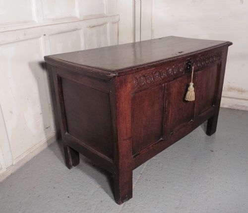 fig 2. 17th Century Oak Coffer