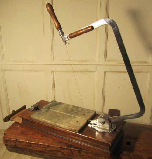fig 2. A French Art Deco Cheese Slicer