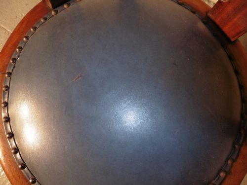 fig 3. A Swivelling Mahogany Office Chair or Desk Chair