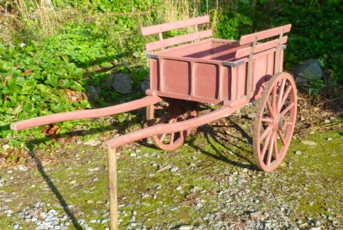 fig 1. A French 19th Century Hand Cart or Market Trader’s Barrow