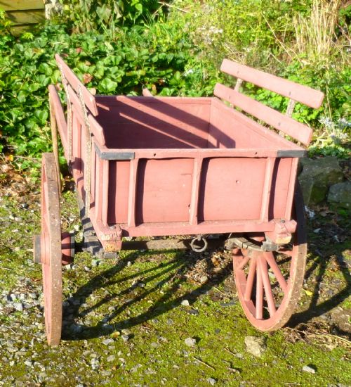 fig 2. A French 19th Century Hand Cart or Market Trader’s Barrow