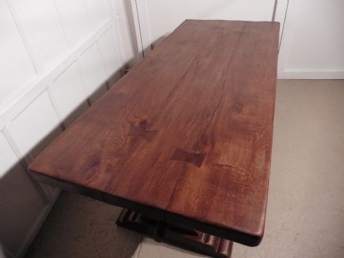 fig 2. French Oak Refectory Table