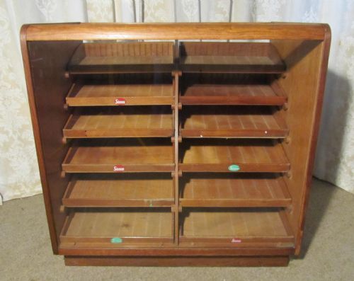 fig 2. French Vintage Art Deco Haberdashery Shop Fitting