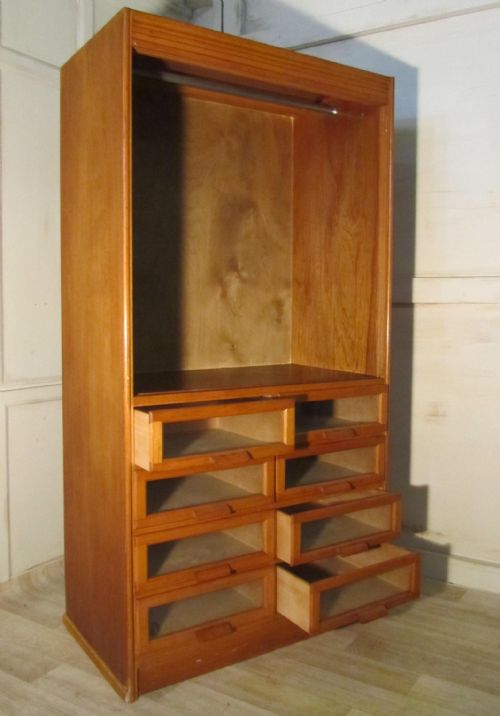 fig 2. Vintage Art Deco Haberdashery Cabinet, Counter Shop Display