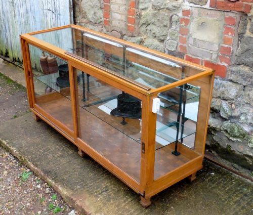 fig 2. Vintage Art Deco Haberdashery Shop Counter, Shop Display