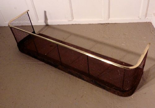 fig 2. Victorian Nursery Fire Guard or Club Fender 