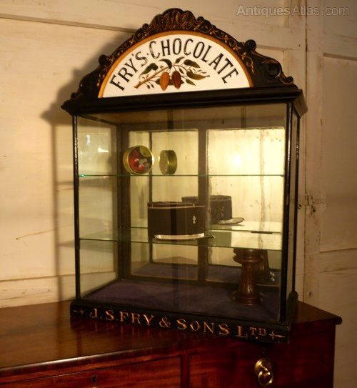 Fry’s Chocolate Sweet Shop Display Cabinet Shop Display