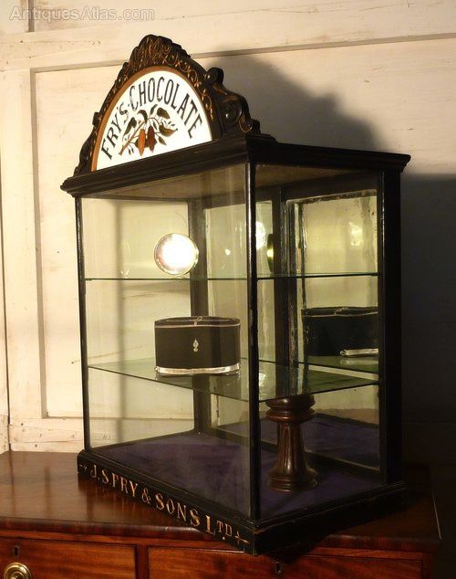 fig 2. Fry’s Chocolate Sweet Shop Display Cabinet Shop Display