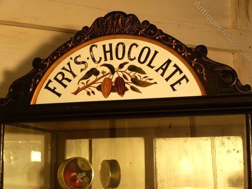fig 3. Fry’s Chocolate Sweet Shop Display Cabinet Shop Display