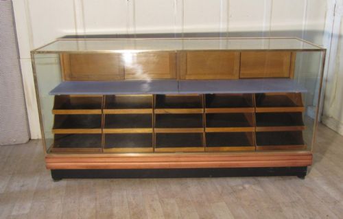 fig 1. Art Deco Haberdashery Shop Counter, Shop Display