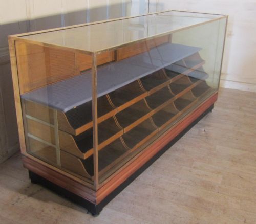 fig 3. Art Deco Haberdashery Shop Counter, Shop Display