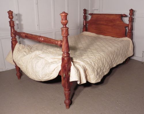 Early American Birch Double Bed
