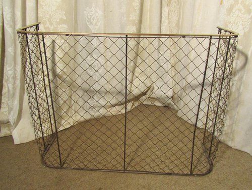 fig 2. A High Victorian Nursery Fire Guard, Brass Fender