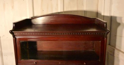 fig 2. Superb Quality 4 Stack Mahogany Barristers Bookcase or Filing Cabinet