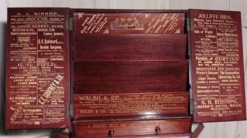 A Charming Victorian Mahogany Stationary Box, South Coast